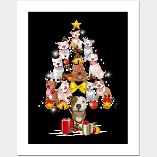 Merry Pitmas Christmas Tree Posters and Art